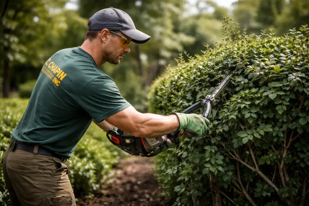 Trimming Bushes